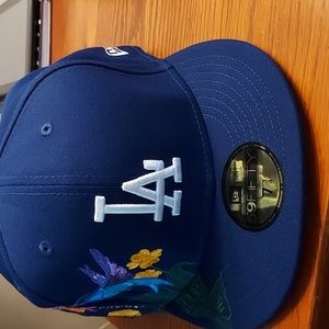 LA Blooming New Era 59Fifty Men's Baseball Cap Major League